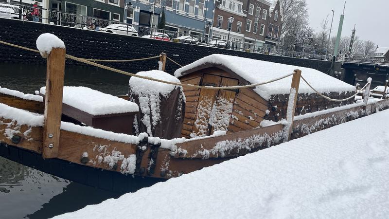 De Meern 1 in de sneeuw