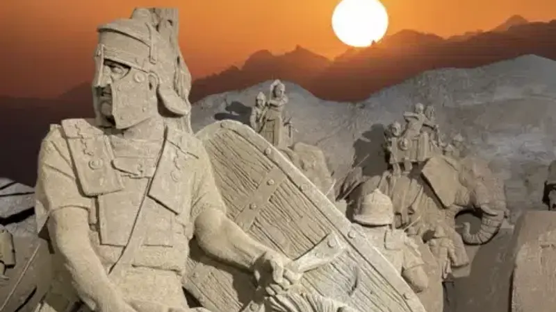 Zandsculpturen - Genieten in Garderen